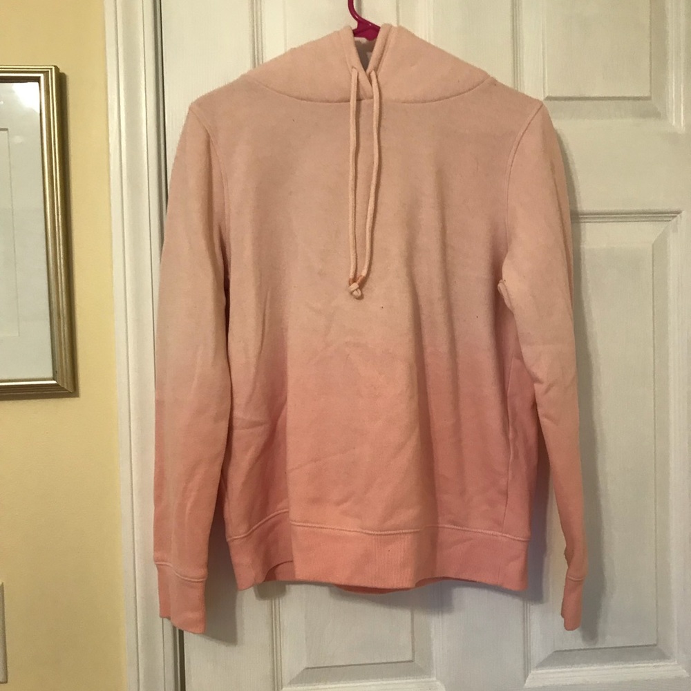 Pink ombré Sonoma Hooded Sweatshirt Size S